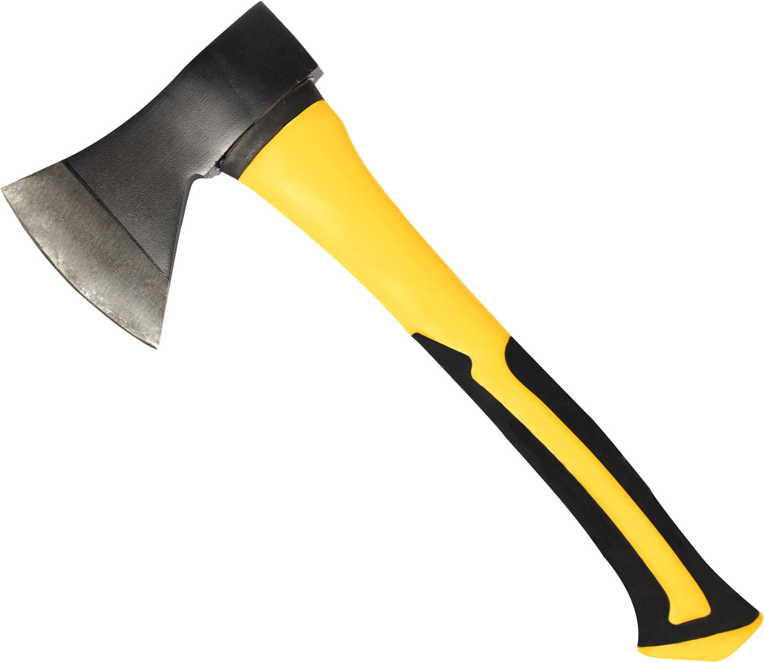 Yellow/Black – Deluxe Heavy Duty Camp Axe for camping, bushcraft, bugout bags