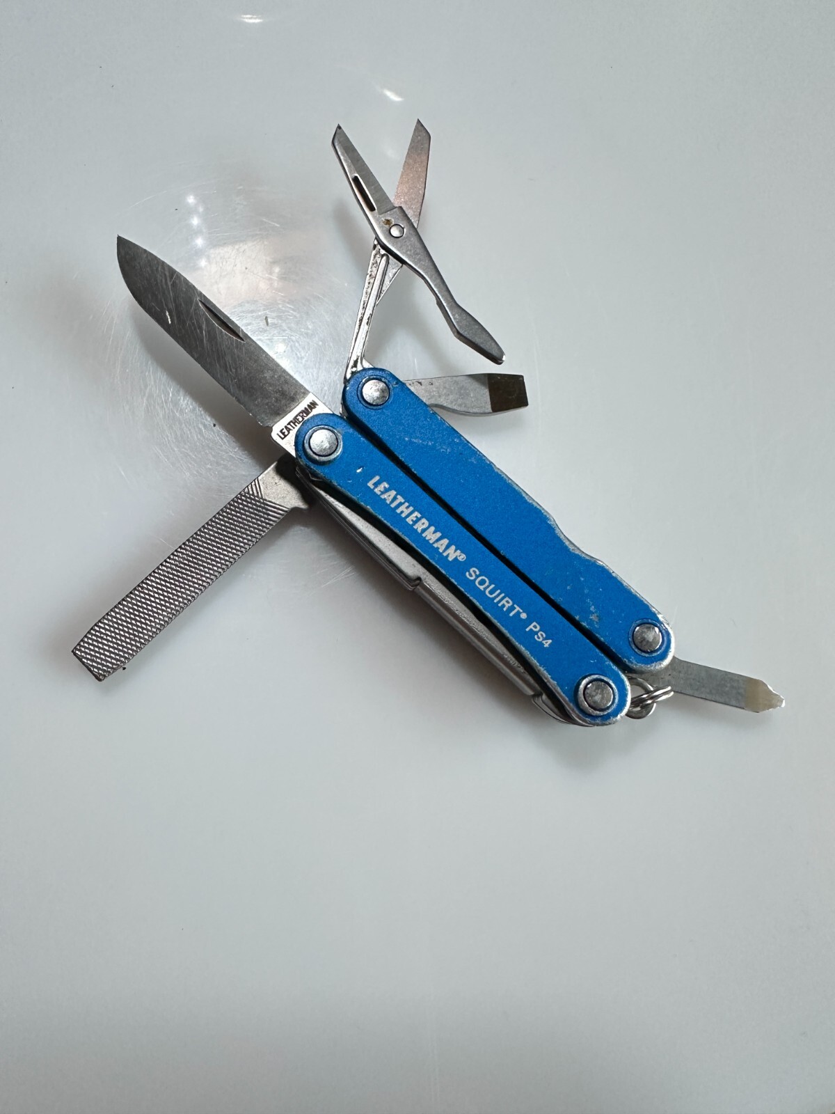 Leatherman SQUIRT PS4 Blue Multi Tool Knife