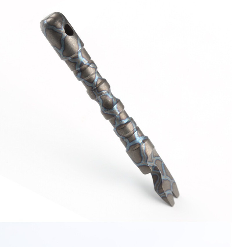 Titanium Crowbar Keychain Multi Functional Compact