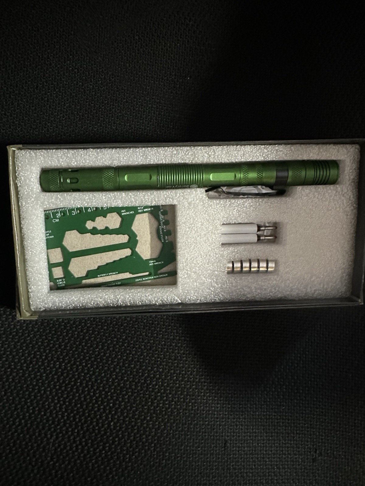 Multifunctional Pen With Tool Card And Extra Accessories
