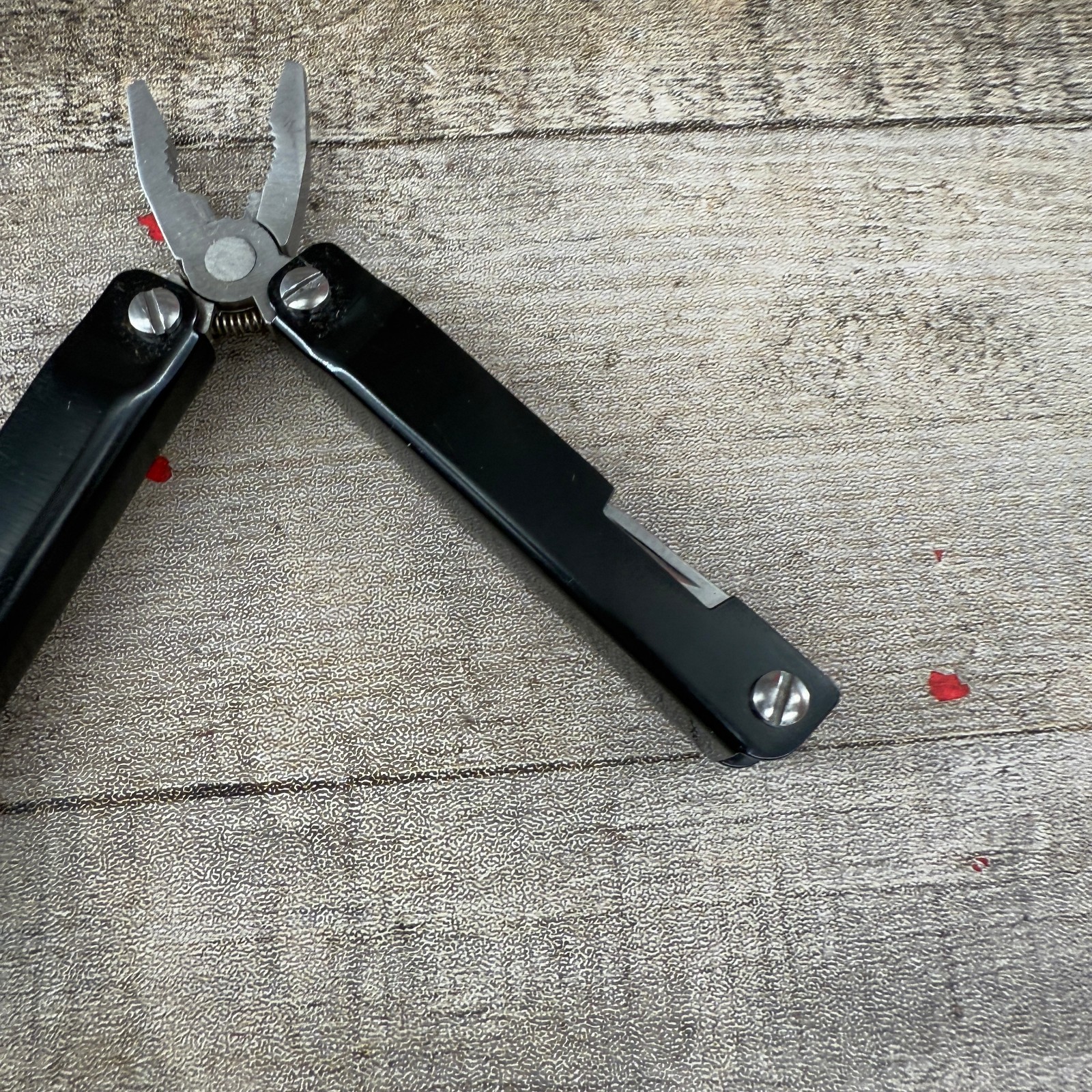 Vintage Multi-Tool Multiple Function Tool Pliers Knives Bottle Opener