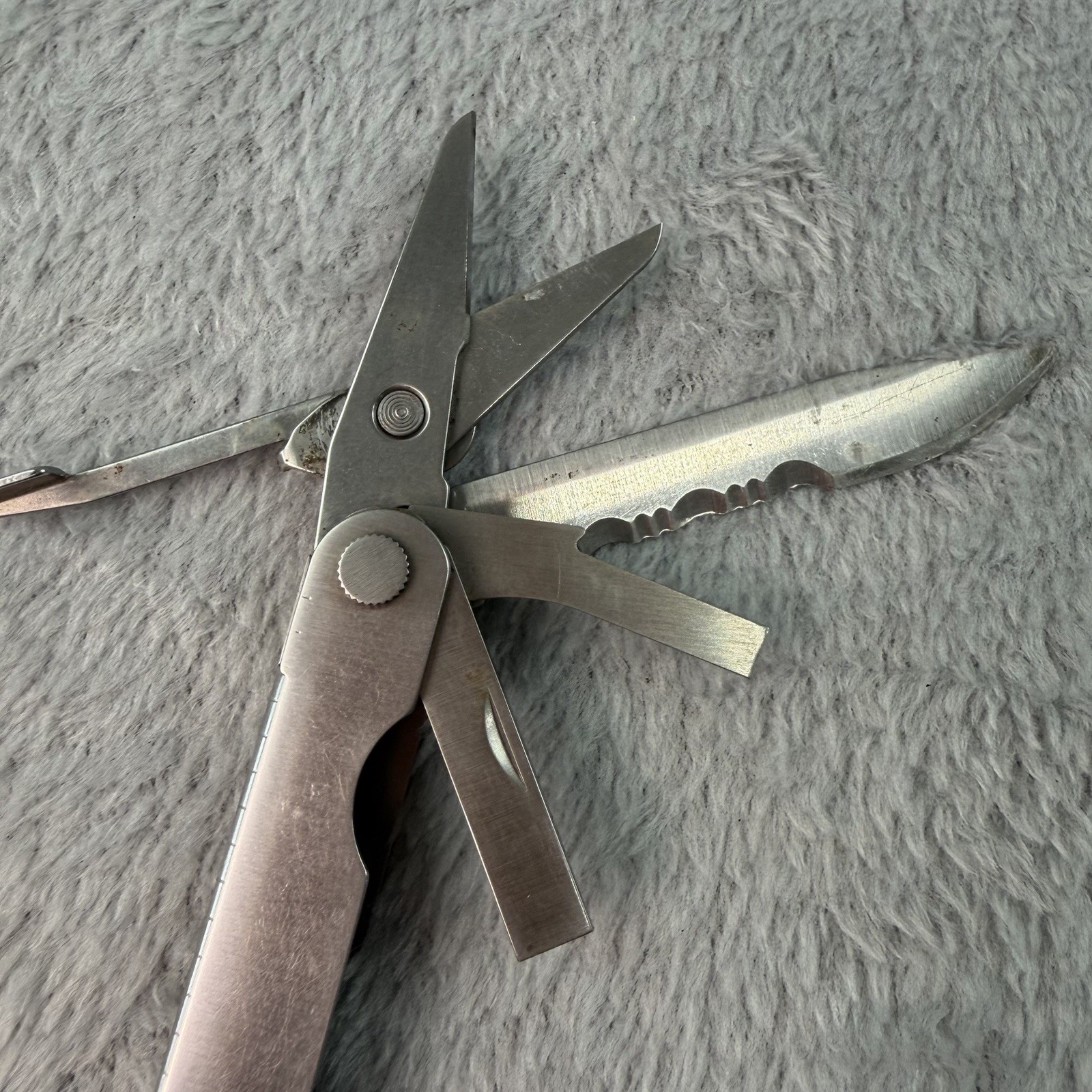 Vtg Leatherman Multi Tool 1998 0898 Stainless Steel Portland OR B487