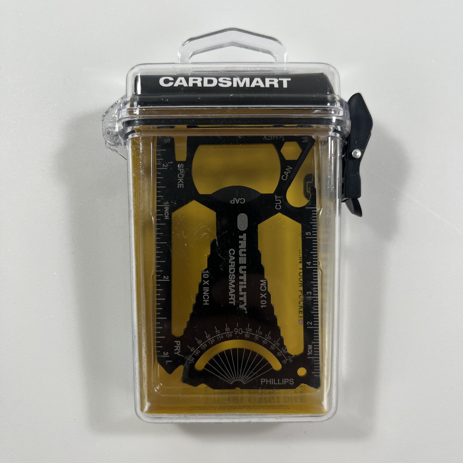 True Utility CARDSMART 30 Tools In 1 Credit Card Sized Wallet Multi Tool w Case