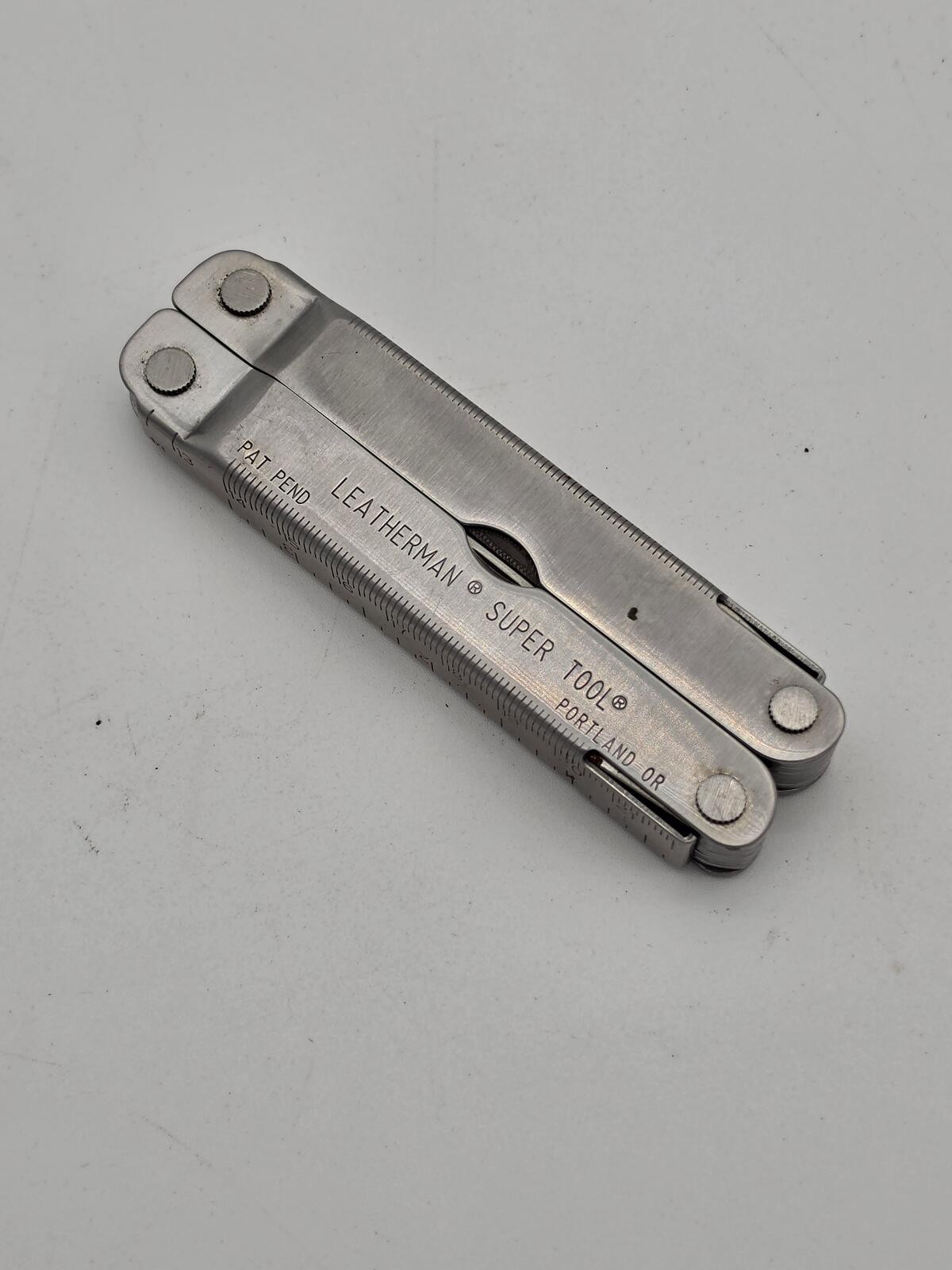 Vintage Leatherman Super Tool PAT PEND USA Multi Tool Portland OR