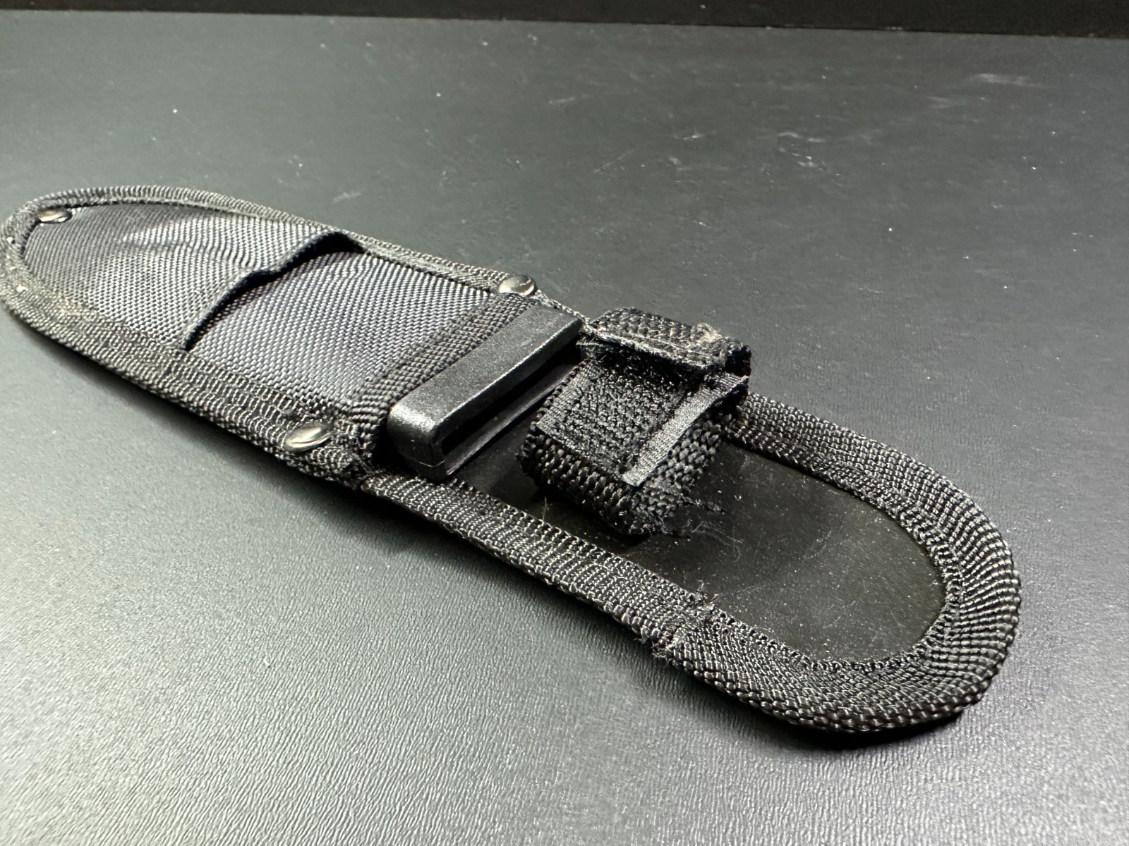 Ozark Trail Fixed Blade Knife w/ Black Paracord Wrapped Handle and Sheath