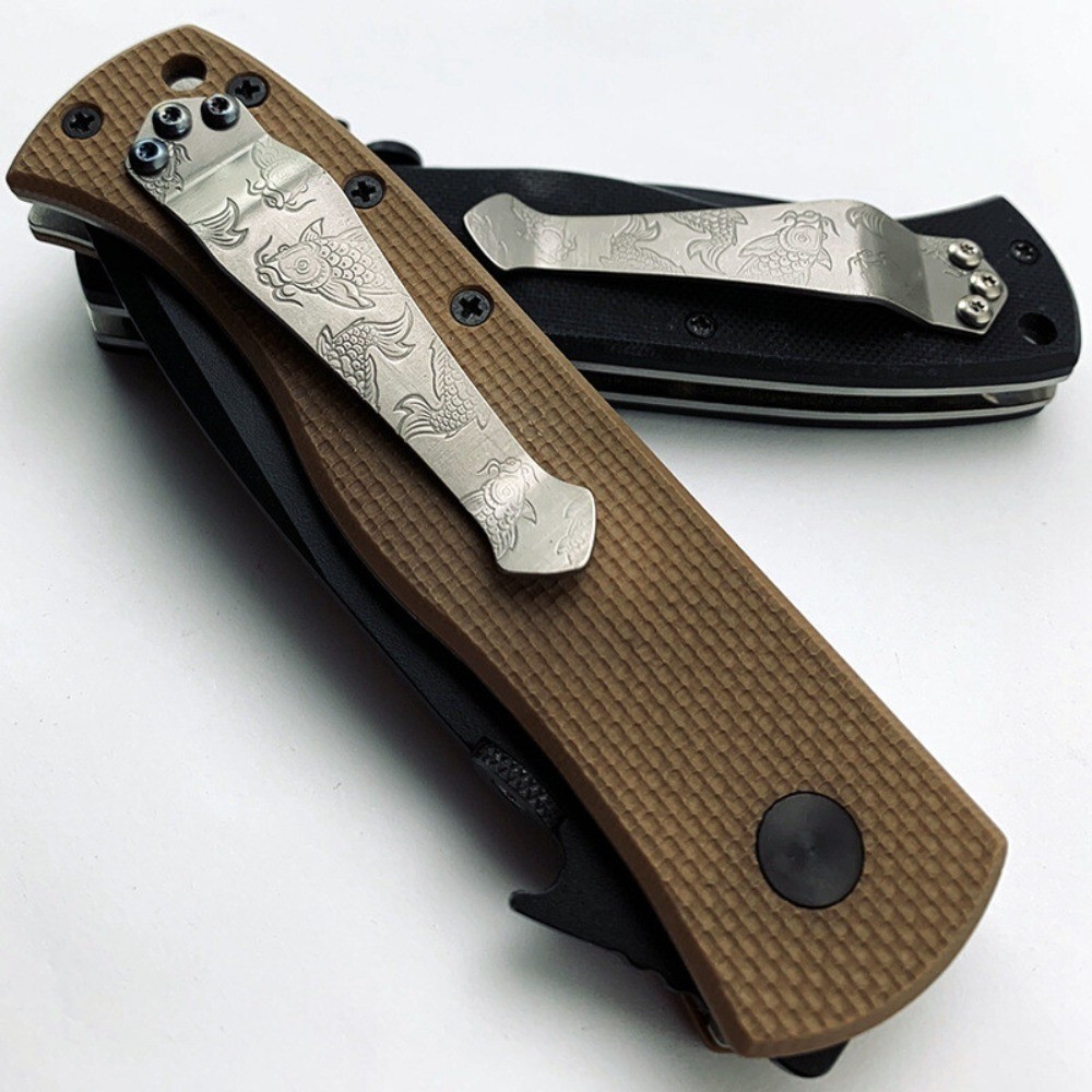 EDC 1 PC Titanium Back Clip for Benchmade ZT Folding Tool DIY Tool Clip Tool