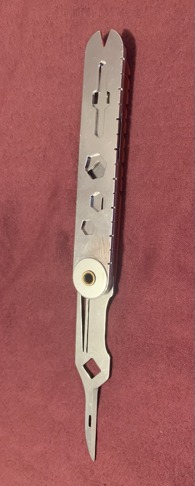 Supreme/Swiss Advance Crono N5 Pocket Knife Red