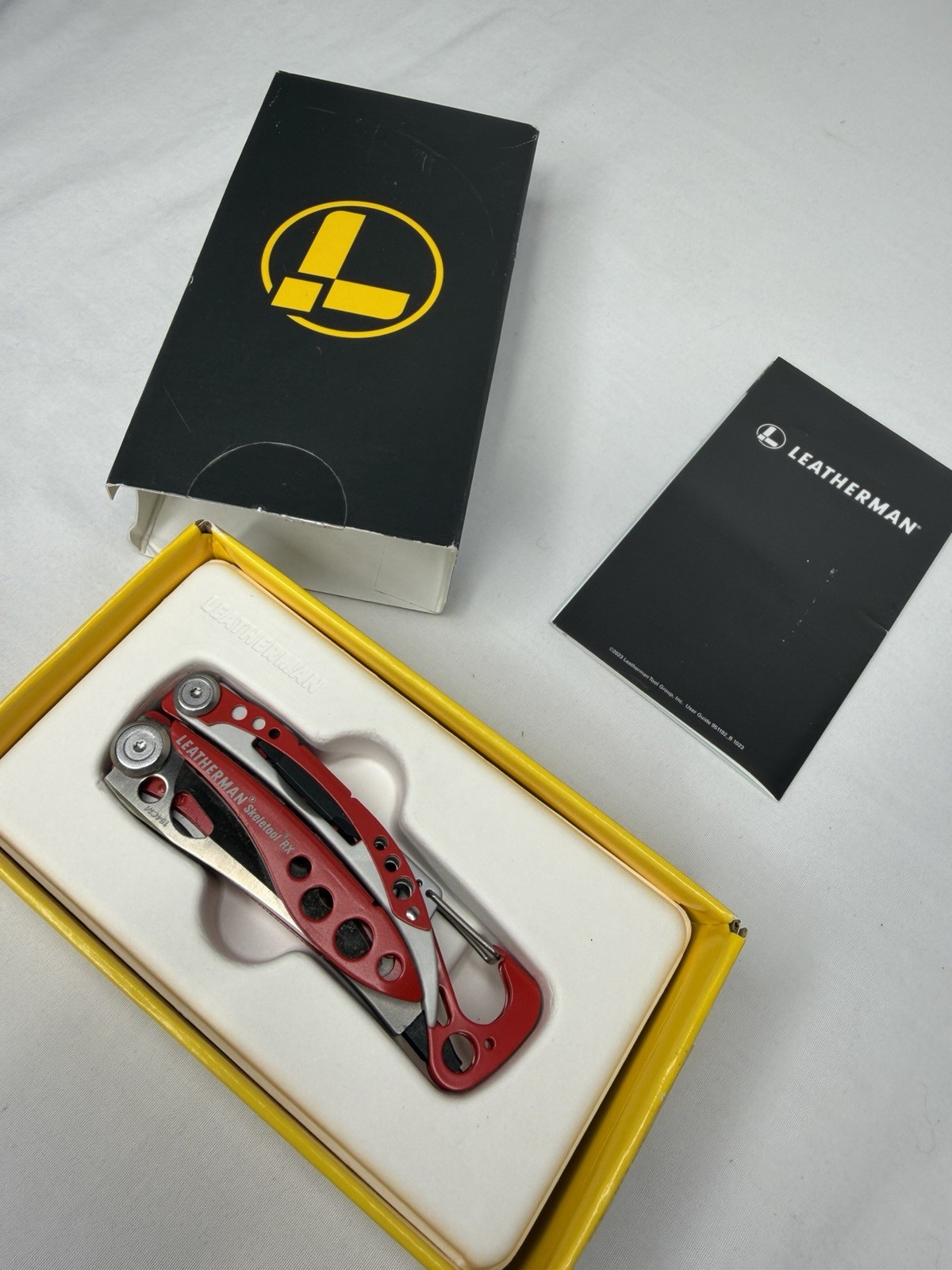 LEATHERMAN Skeltool RX Multitool Red, BRAND NEW