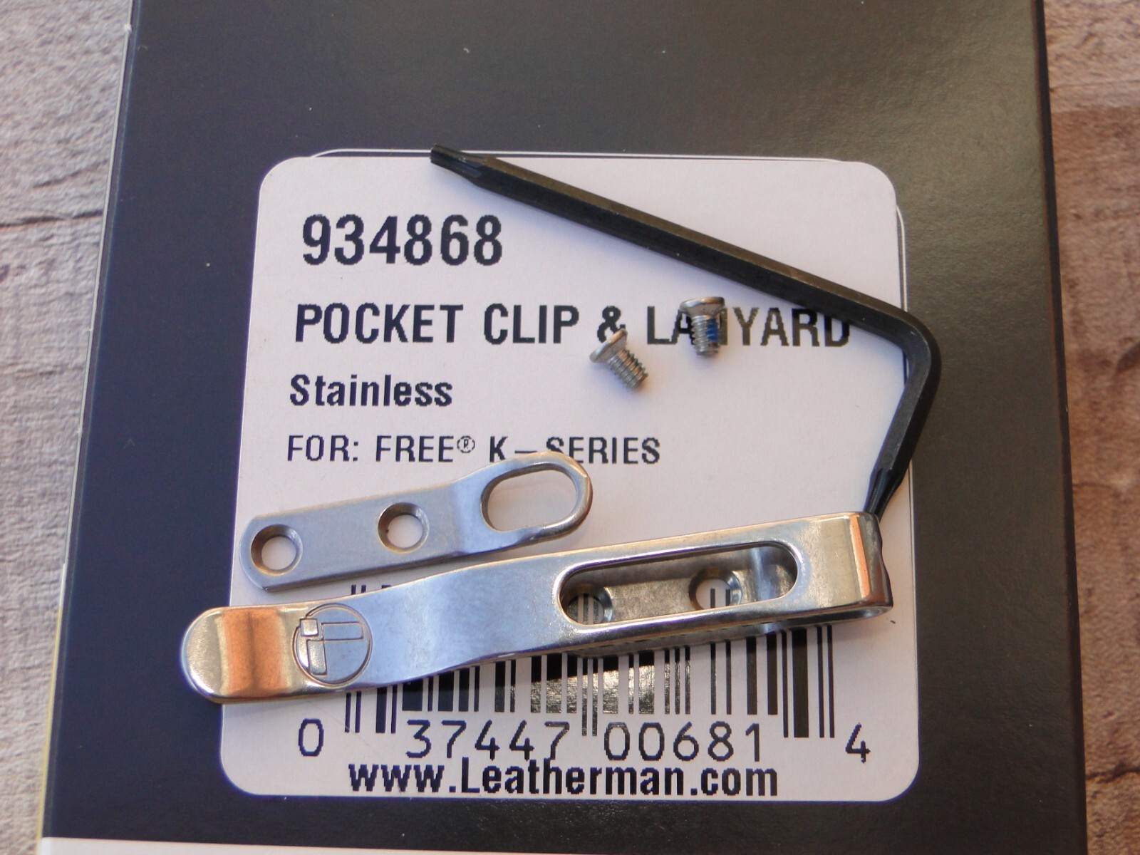 Leatherman® Pocket Clip & Lanyard Ring for Free® K Series Multi-Tools 934868