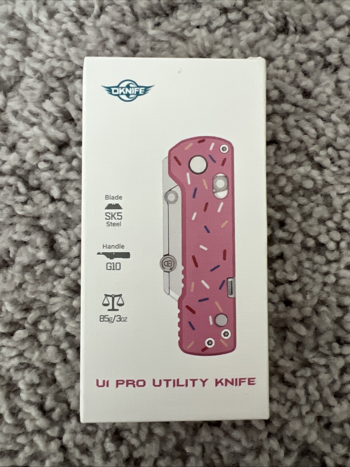 U1 Pro Multitool Folding Utility Knife with Folding Screwdriver, Doughnut Design