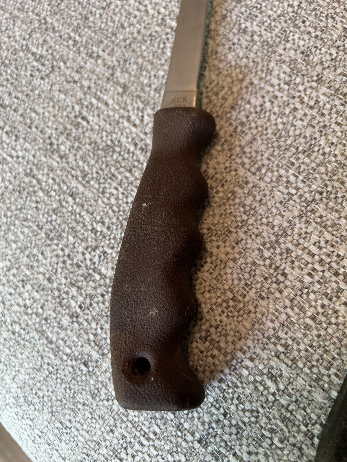 Vintage Buck 123 ^ Fillet Knife Lakemate Hard Plastic Sheath- #3