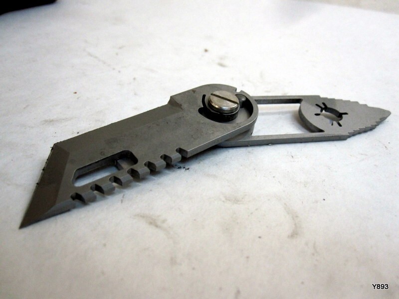 MRF Universal 4.0 TOOL KIT Military kit Natural Titanium 10 tools in 1