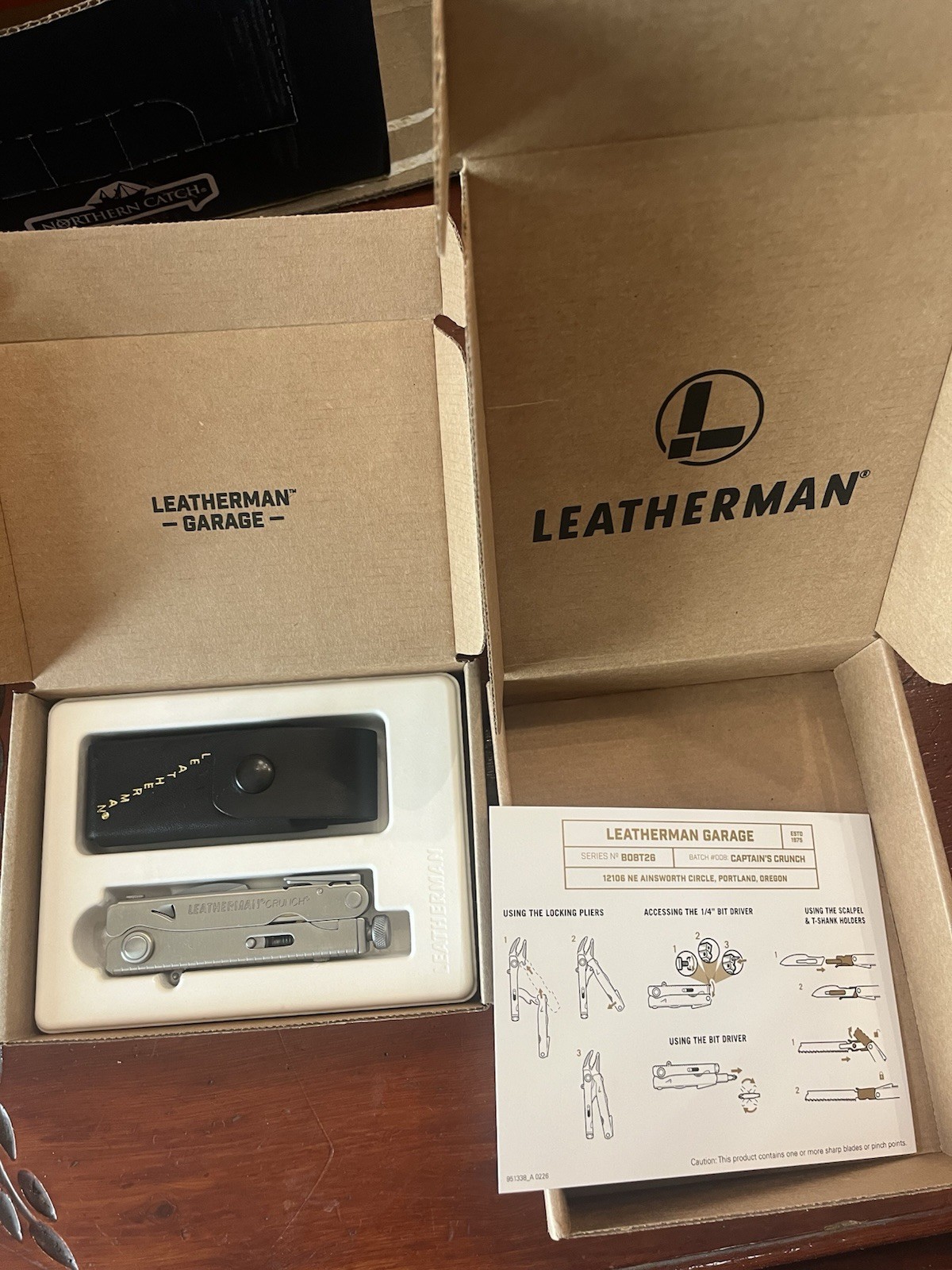 Leatherman Captain’s Crunch Leatherman Garage 008