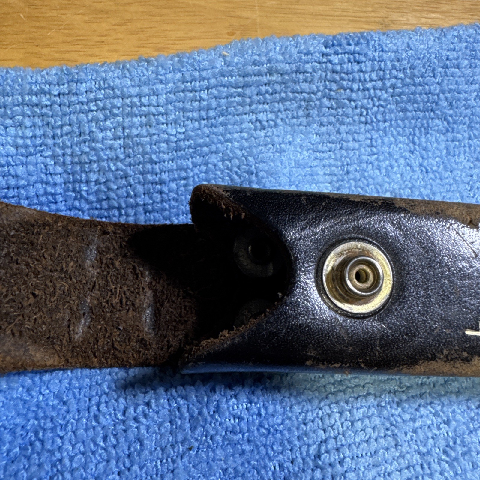 Vintage Leatherman Multi Tool w/ leather Sheath Pouch TM 1325473 Portland OR