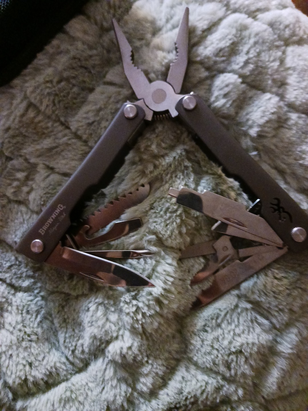 Browning Multitool Model 761 Similar To Leatherman Tool Includes Sheath