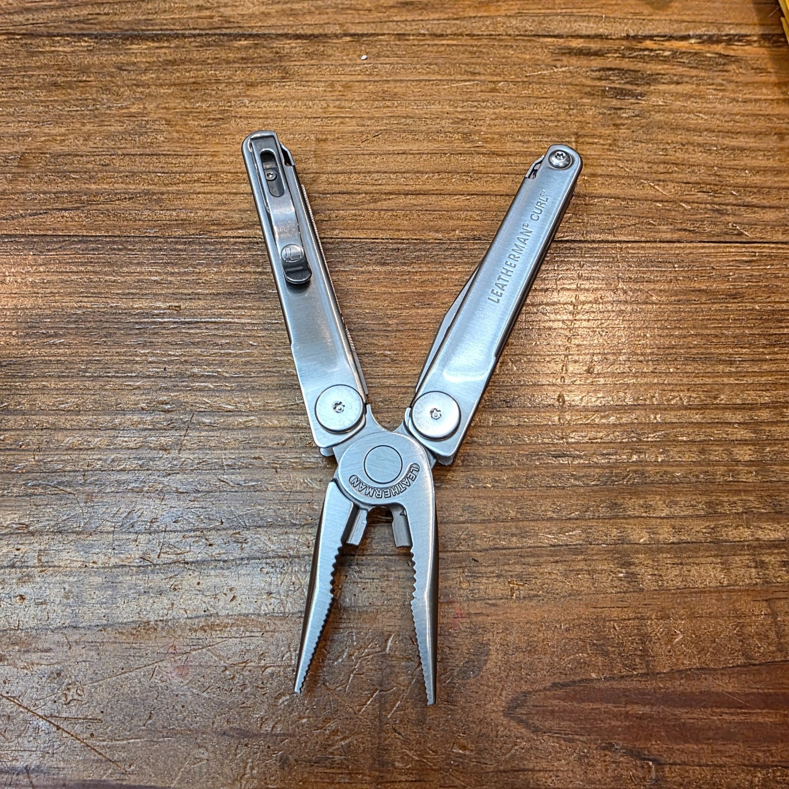 Leatherman Curl Multi-Tool with Sheath – John Proctor is the Villian Crew