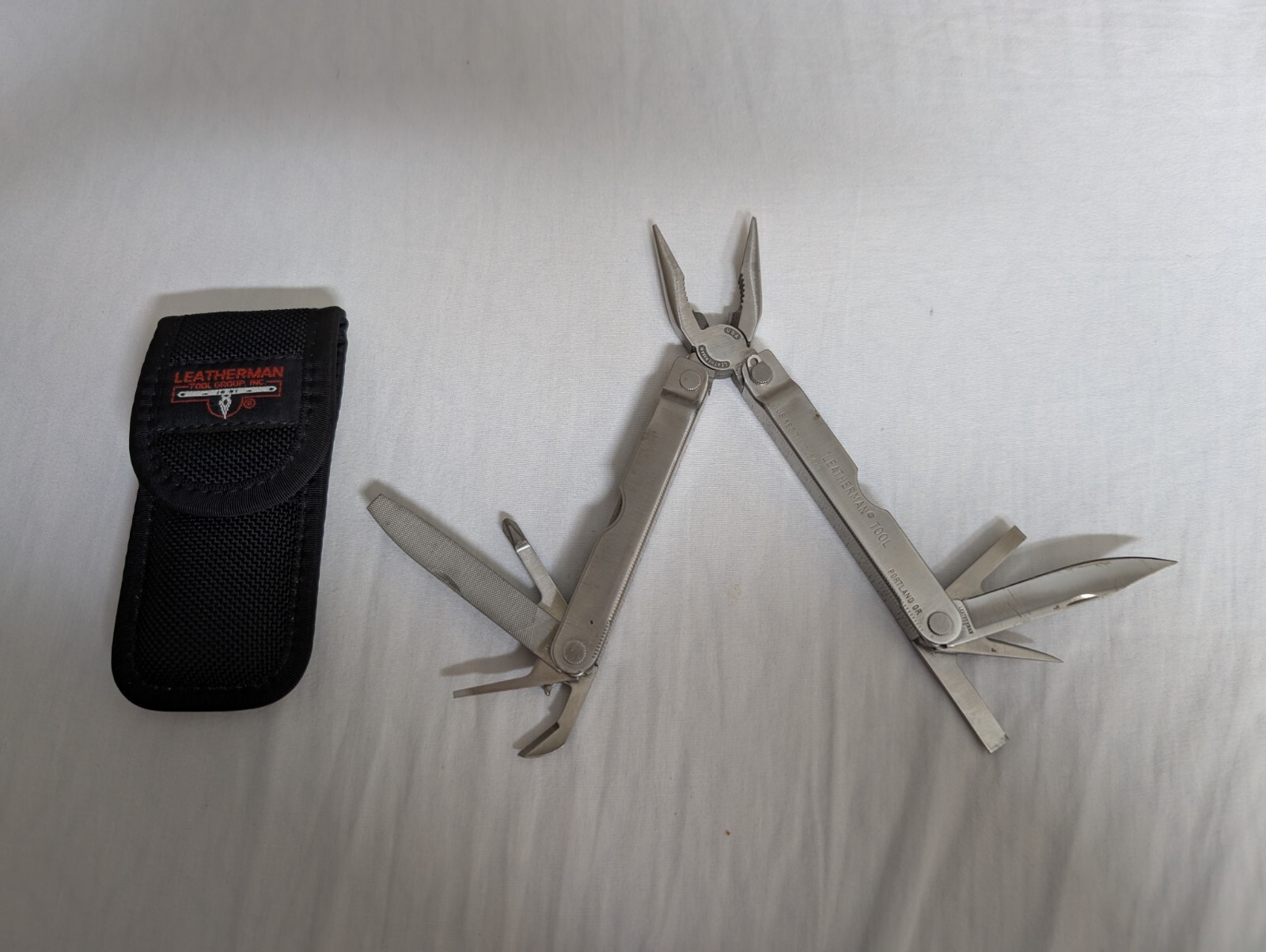 Retired Leatherman PST U.S. Calvary Multi tool With Case 1325473 Made In USA