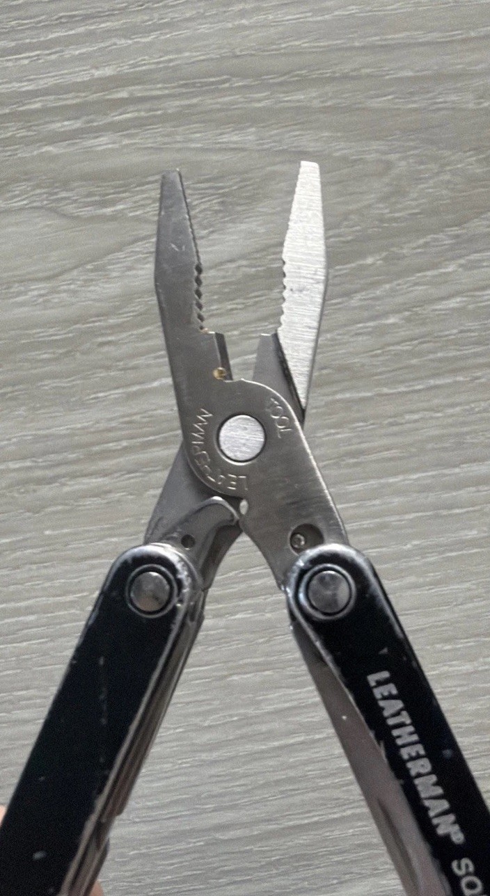 Leatherman Squirt PS4 MultiTool Plier Scissors Knife File Black Matte No Keyring