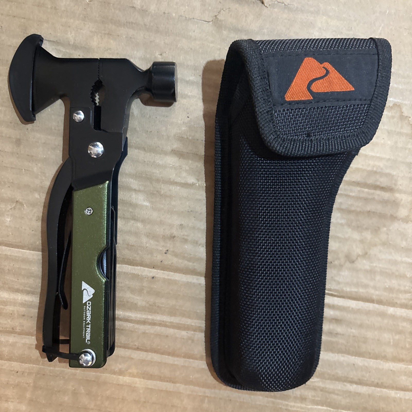 Ozark Trail 19-in-1 Multi-Function Survival Tool,Hammer Camping Eqt.