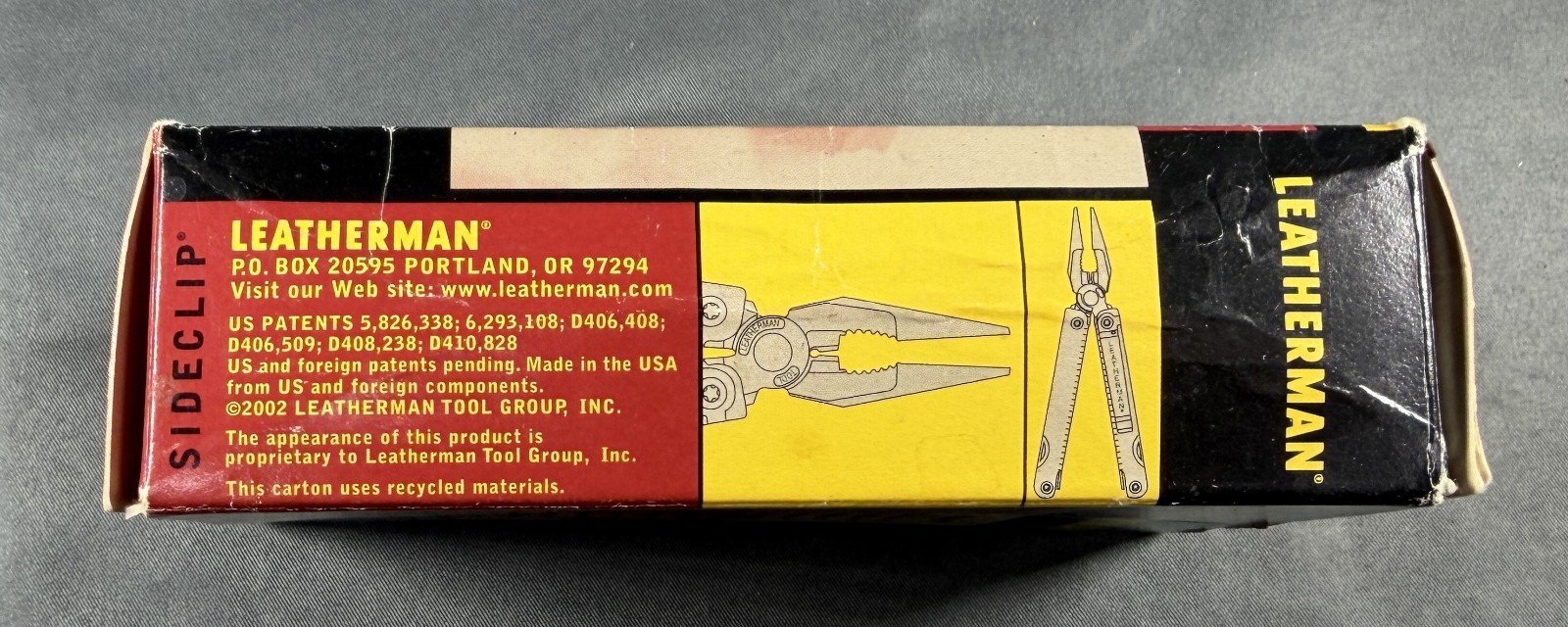 Leatherman SideClip Multi-tool USA Vintage Bass Pro Shops With Original Box
