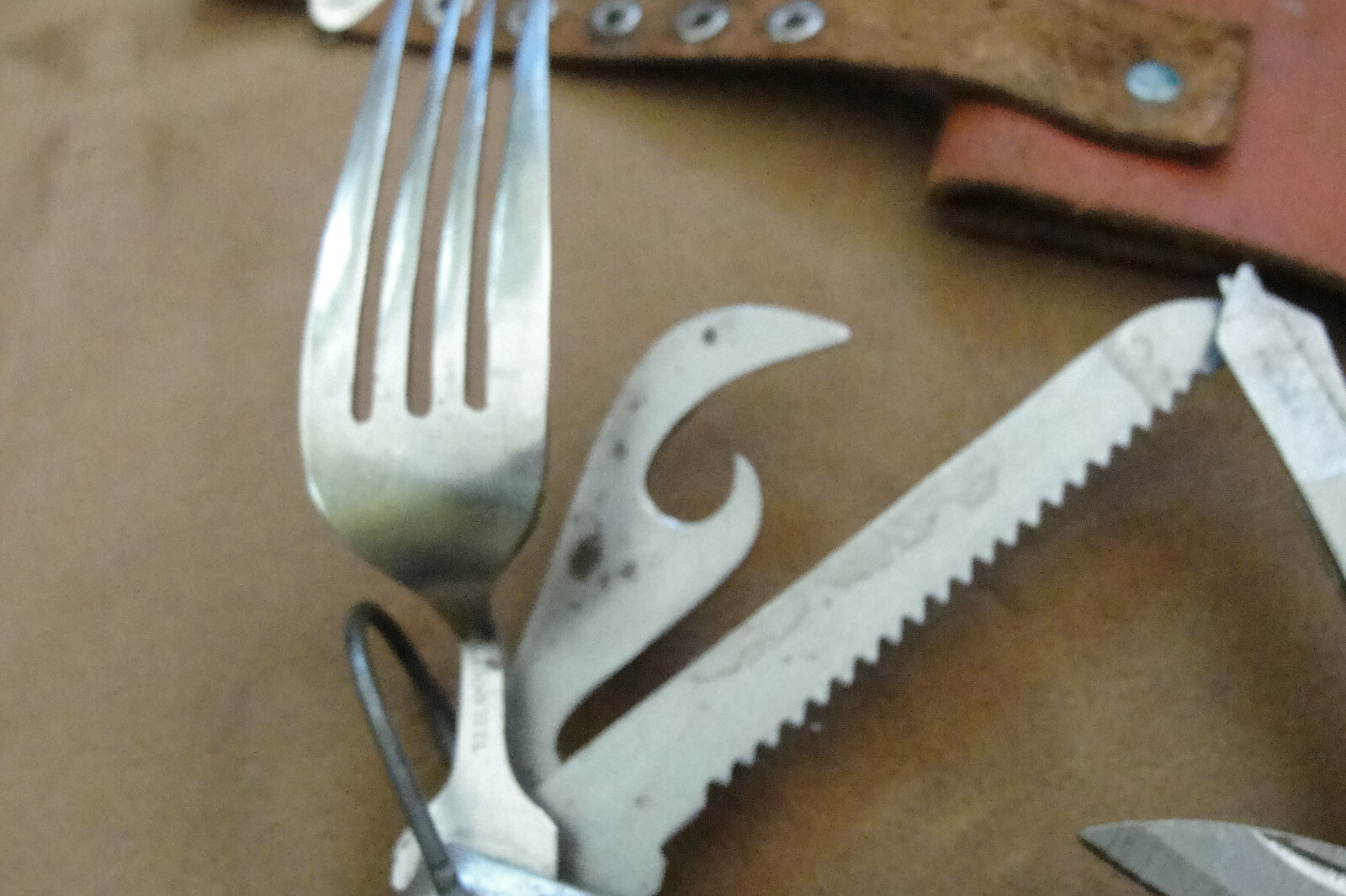 Pair of Japanese Multi Tool Camping utensils & tools