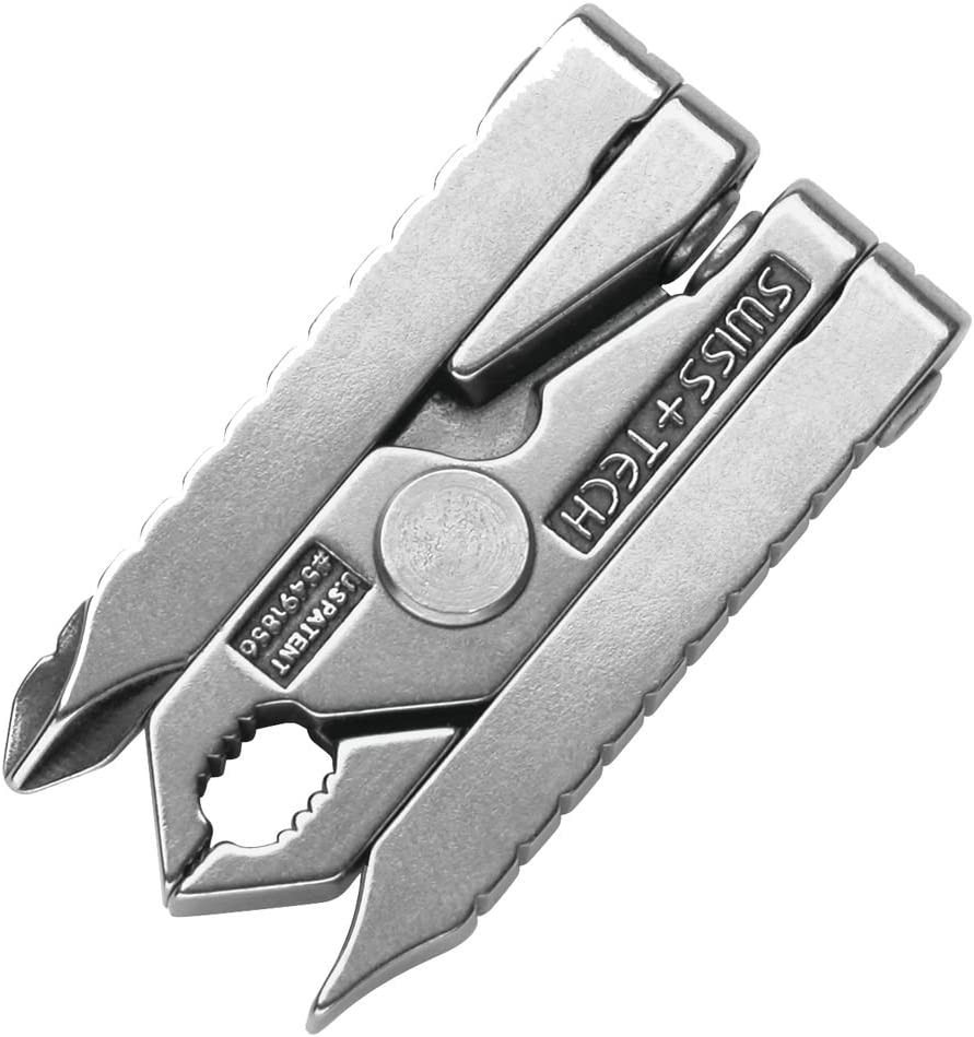 ST50022 Stainless Steel 6-In-1 Key Chain Multi Tool, Polished Finish (Single Pac