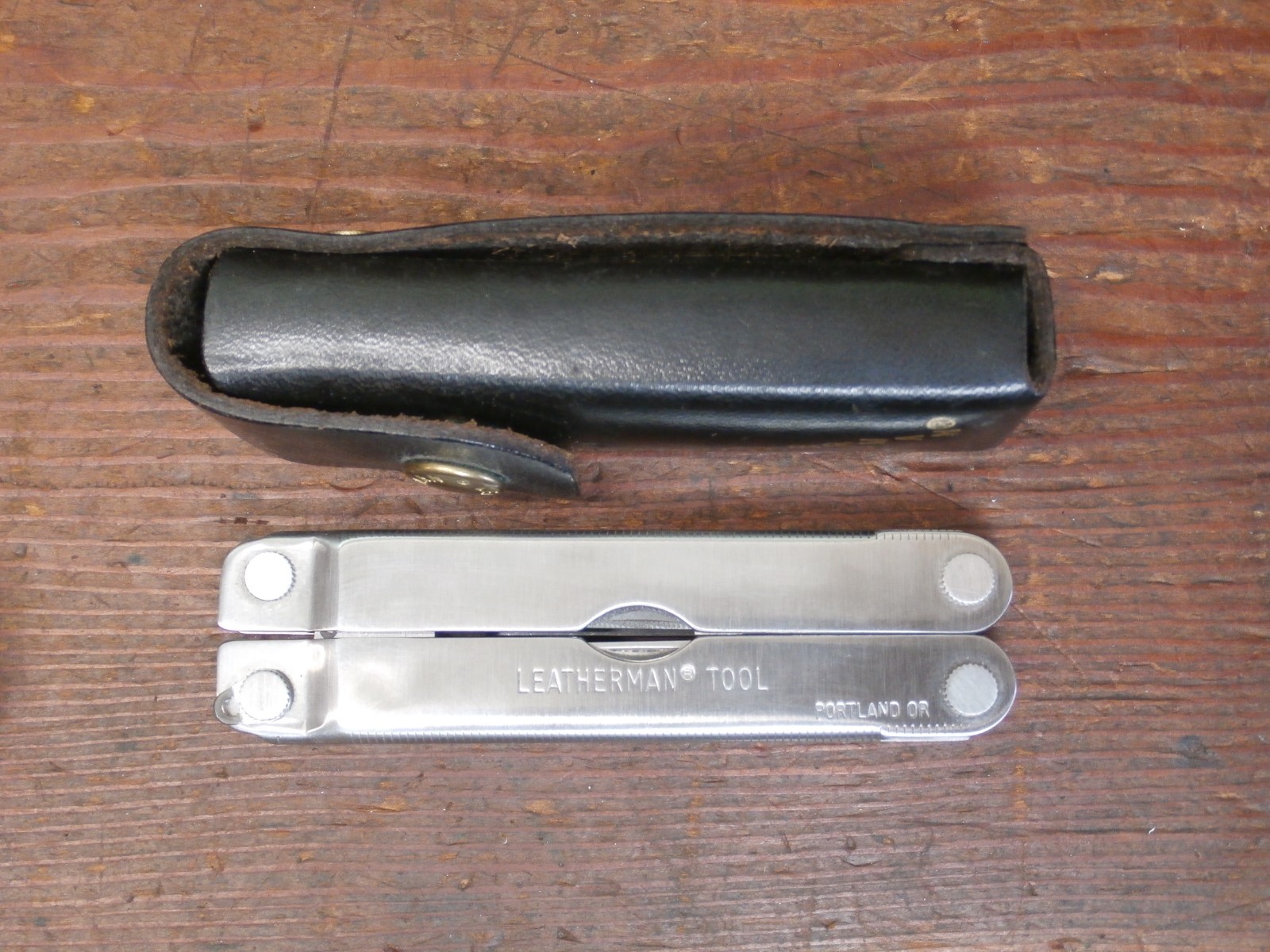LEATHERMAN Multitool W/Leather Case 1990’s New Unused Condition
