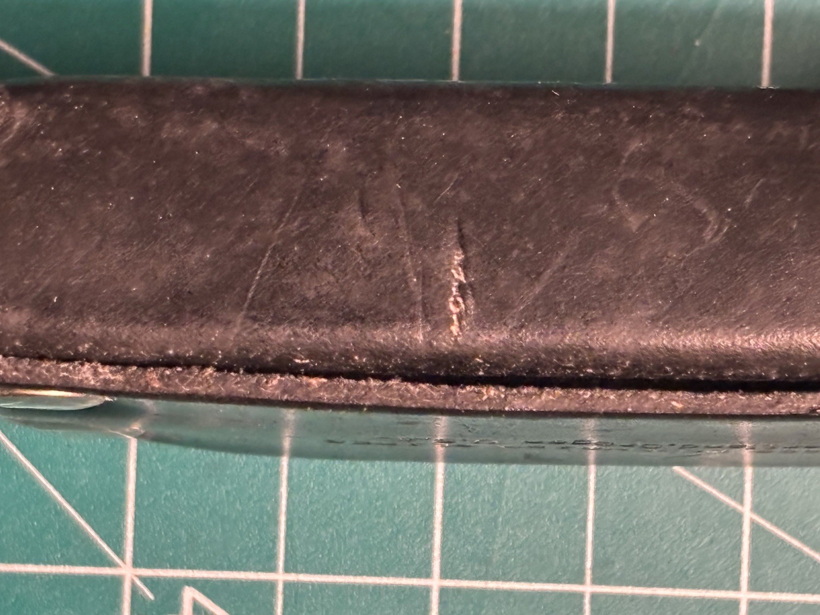 USA Vintage Gerber Multi Tool Early Production Basket Weave Leather Sheath Only