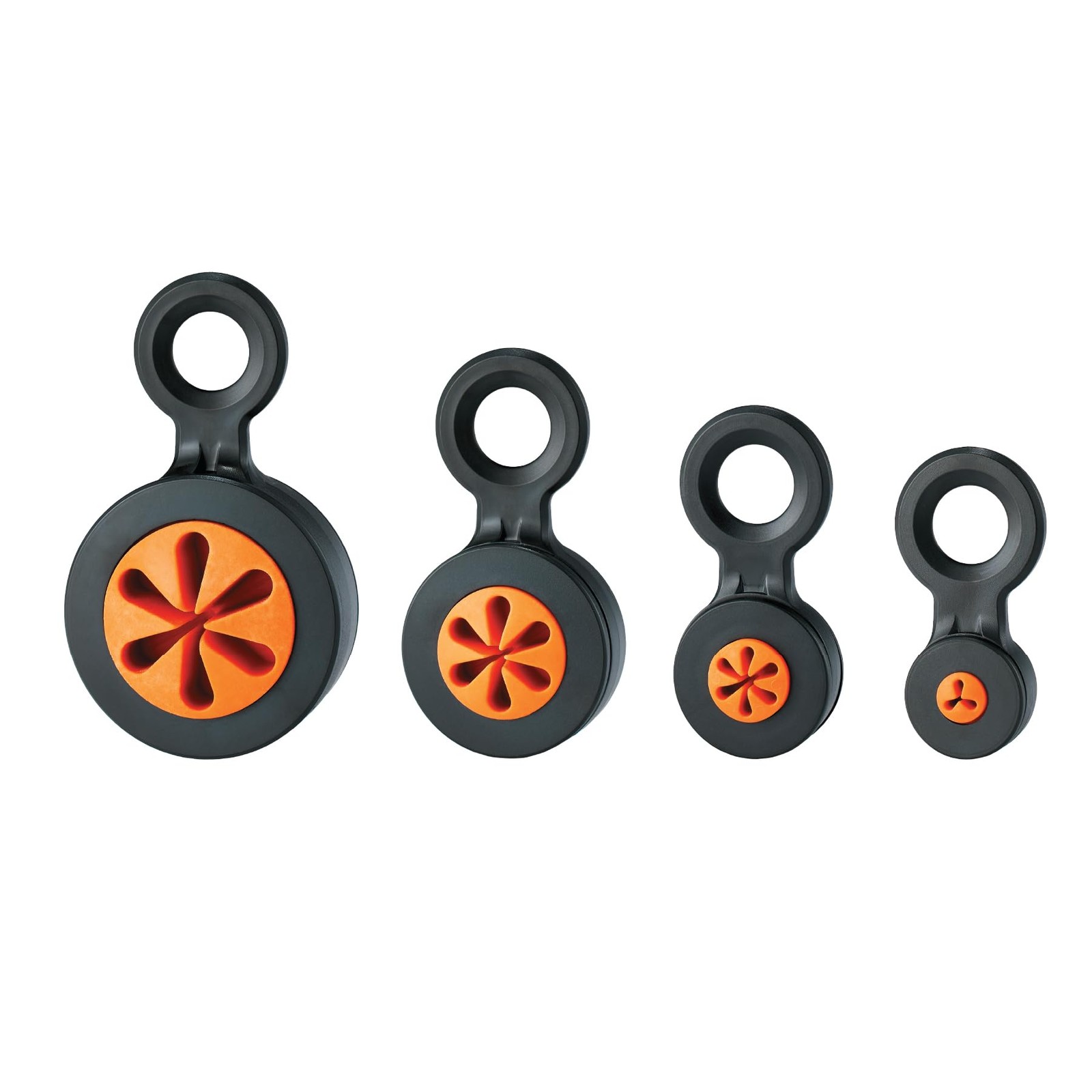4 PCS Squids 3740 Hand Tool Attachment Slips Black & Orange Variety Pack