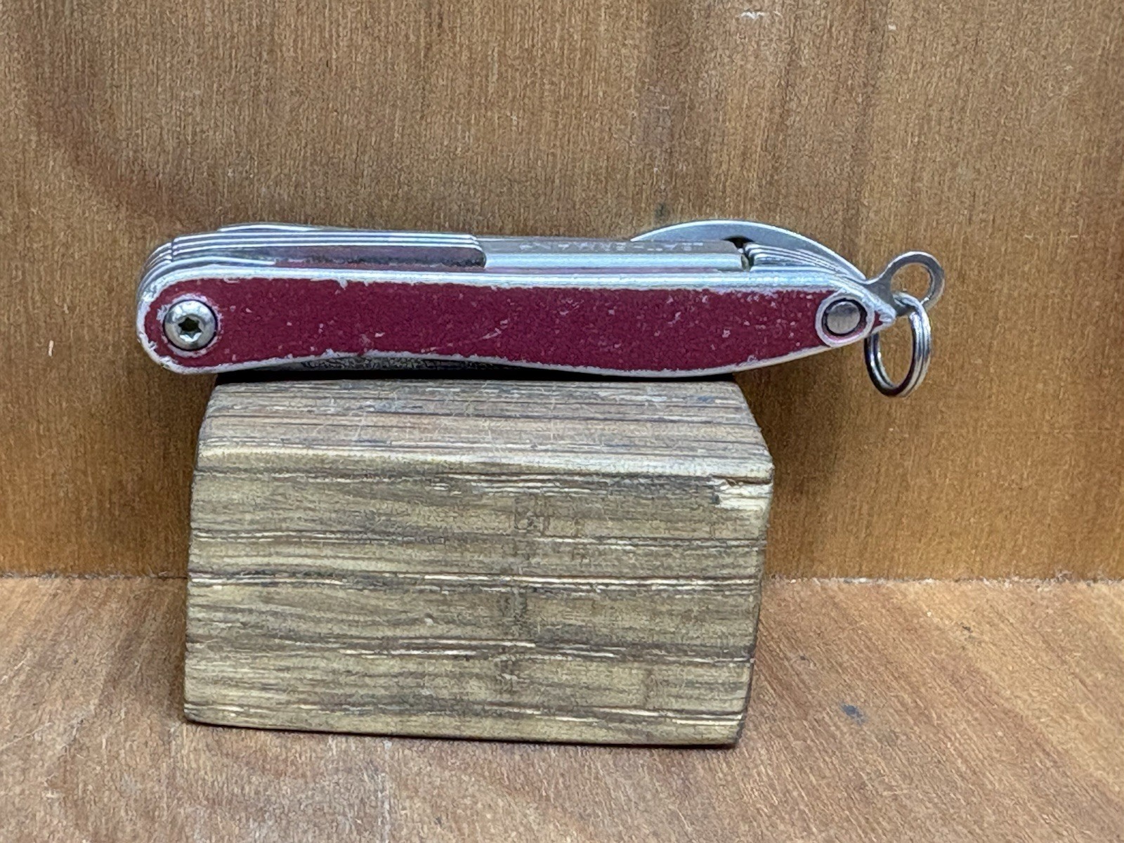 LEATHERMAN STYLE Original Red Multi-Tool USA Retired Collectible GREAT!