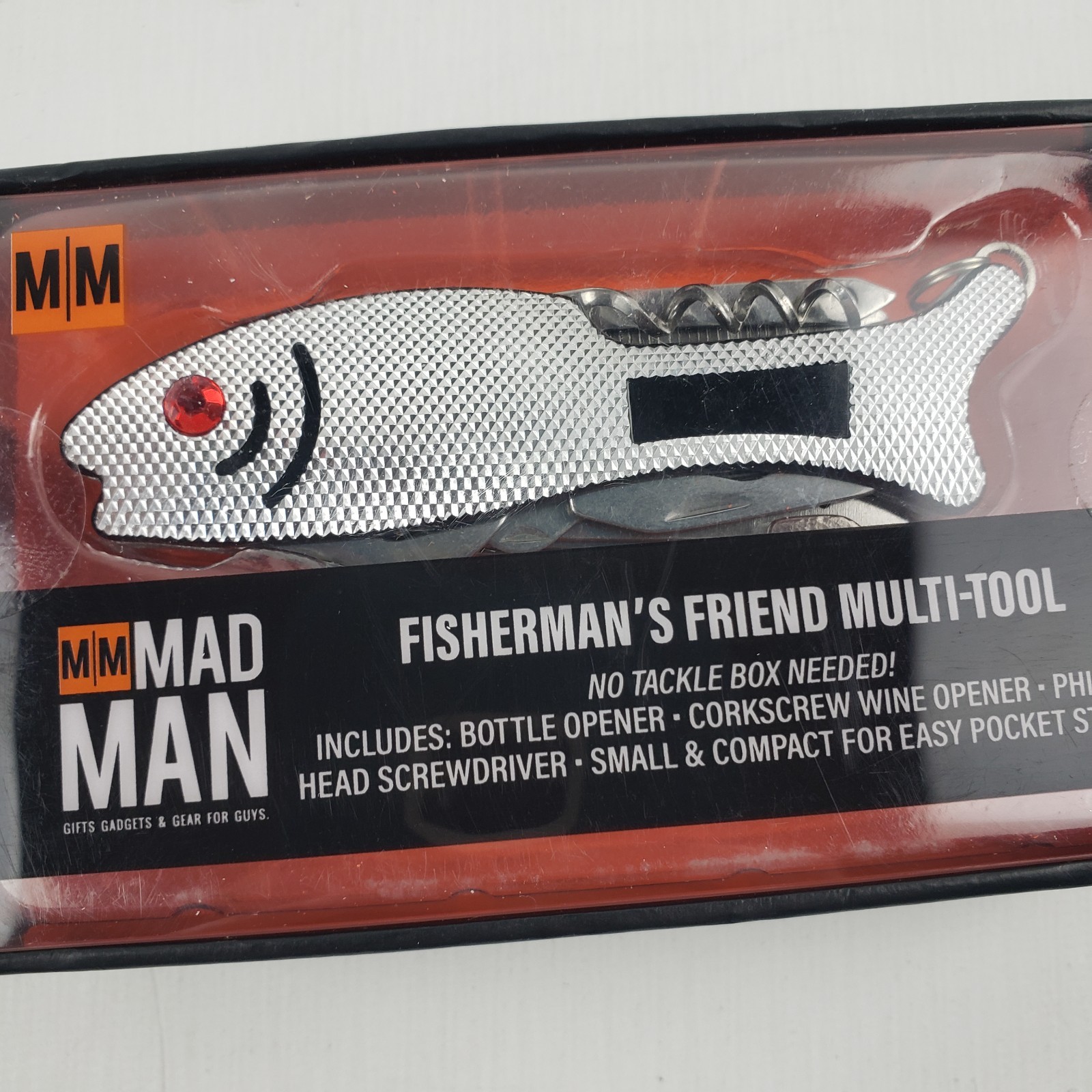 MAD MAN MM Fisherman’s Friend Multi-Function Pocket Tool Father’s Day Gift