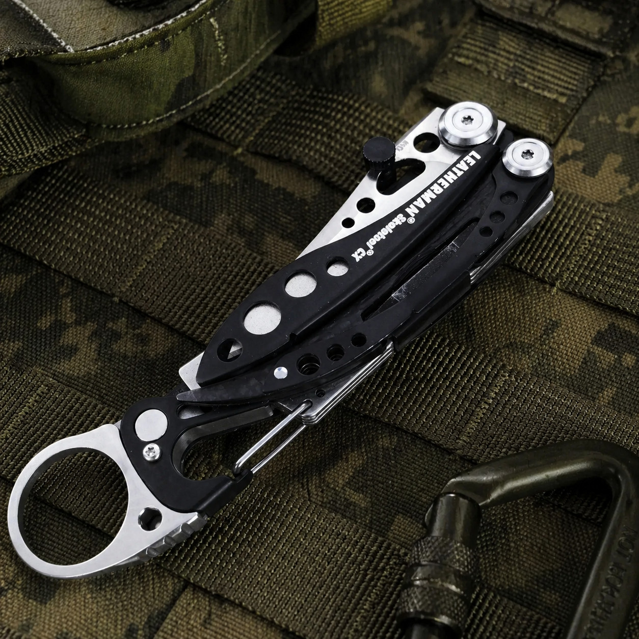 57mm Finger Grip Ring for Leatherman Skeletool EDC Stainless Steel