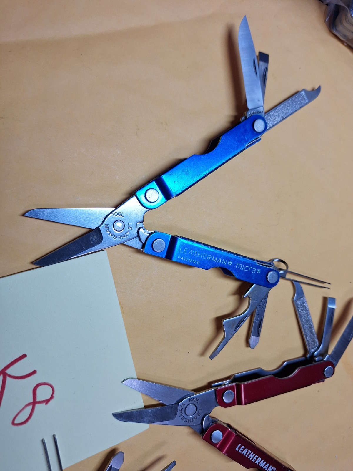 3 Leatherman MICRA Mini Multi Tools AIRPORT CONFISCATION LOT K8