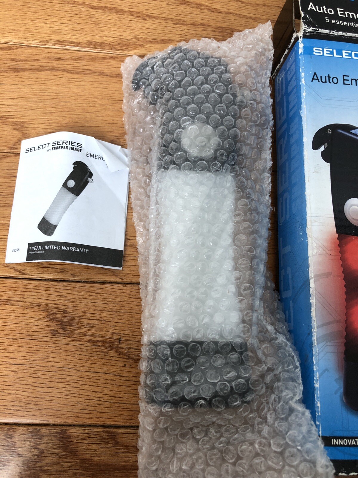 Auto Emergency Tool (5 Safety Tools in 1) Select Series by Sharper Image NEW