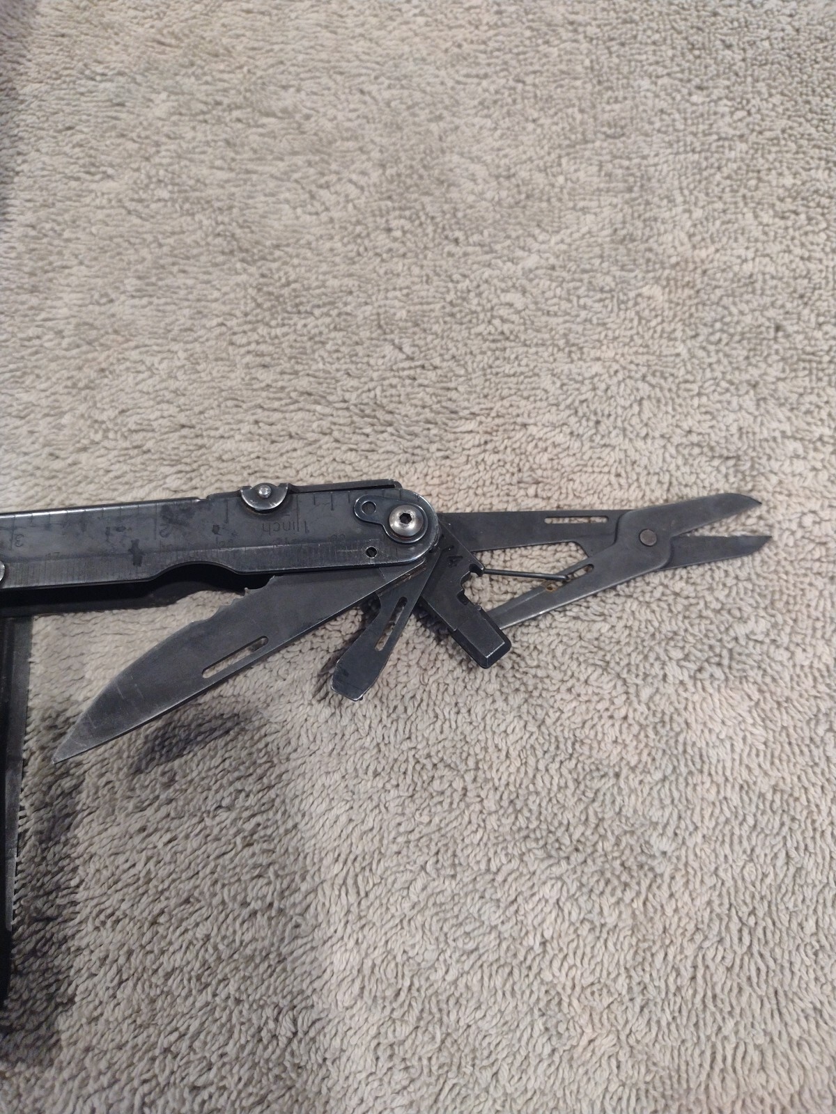 SOG Black Stainless Steel PowerLock Excellent Condition