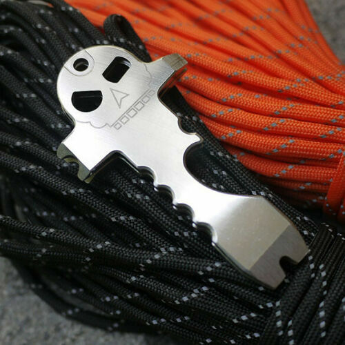 WADSN Stainless Steel Tactical Multi-functional Pocket Tool Key Ring Keychain