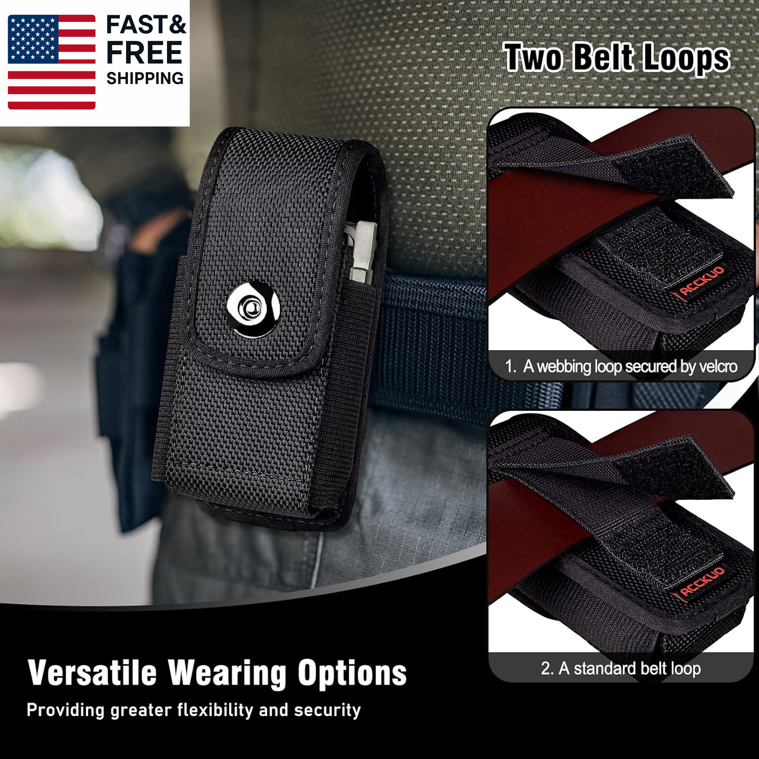 Multitool Sheath Compatible with Leatherman EDC Belt Organizer Tool Holster Pouc