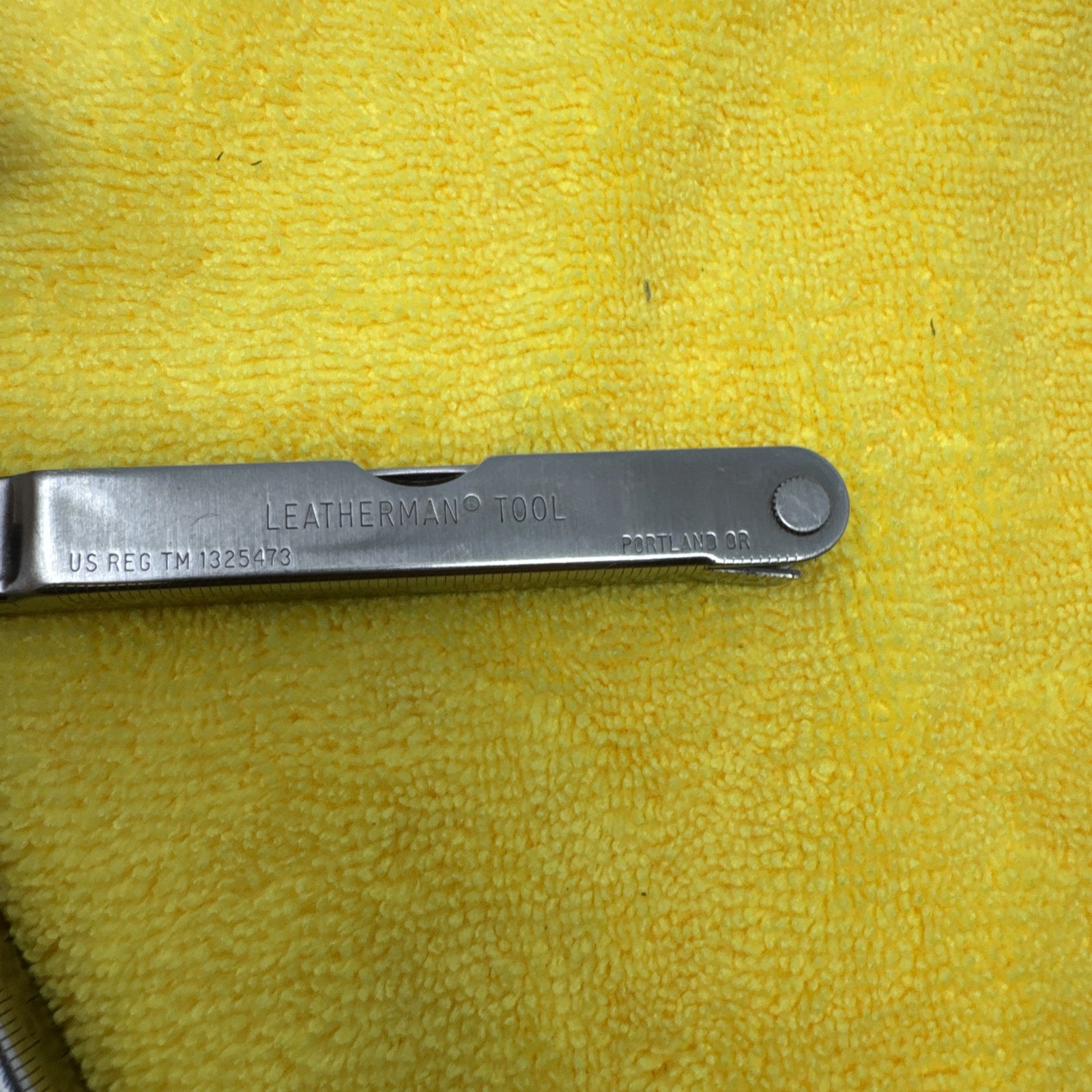 Vintage Original Leatherman Multi Tool Portland OR w/Leather Sheath USA – Read