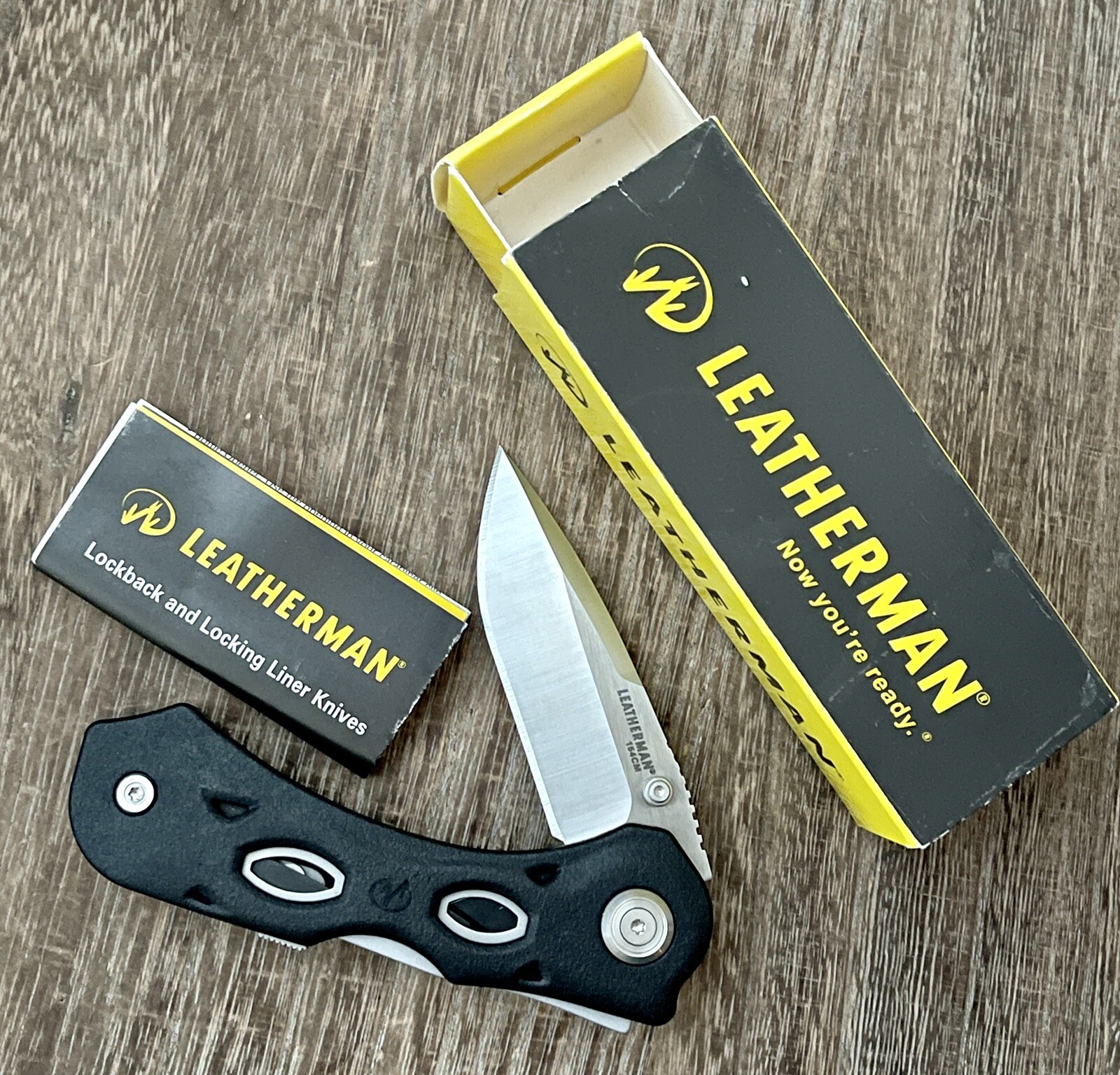 Leatherman K500X Knife-Multitool (Similar to K502X/K503X K-Series) ; 154CM Steel