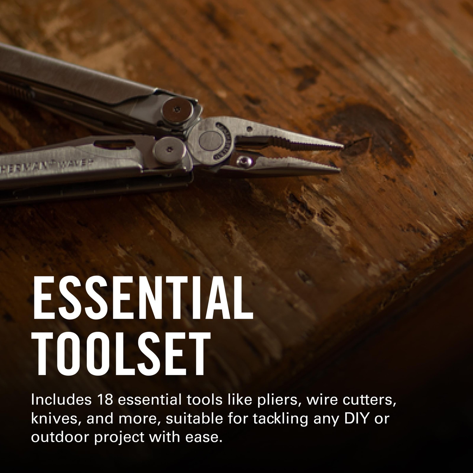 LEATHERMAN, Wave+, 18-in-1 Full-Size, Versatile Multi-tool for DIY, Home, Gar…
