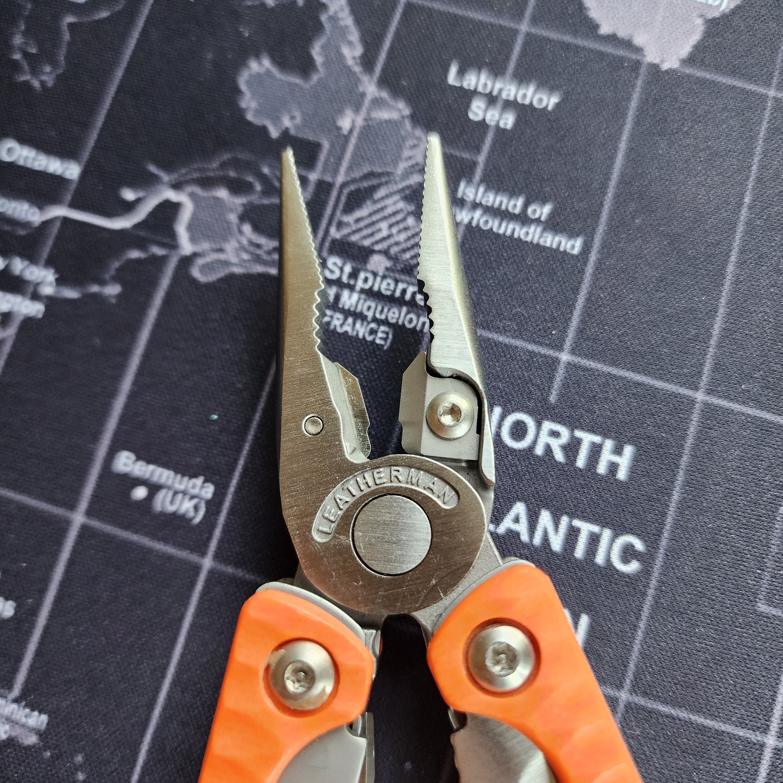 Leatherman Charge+ G10 Orange Multitool With Bits and Sheath Discontinued model
