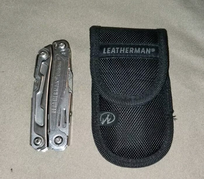 Leatherman Bolster 13-Tool Stainless Steel Multi-tool & Sheath Lightweight 5.9oz