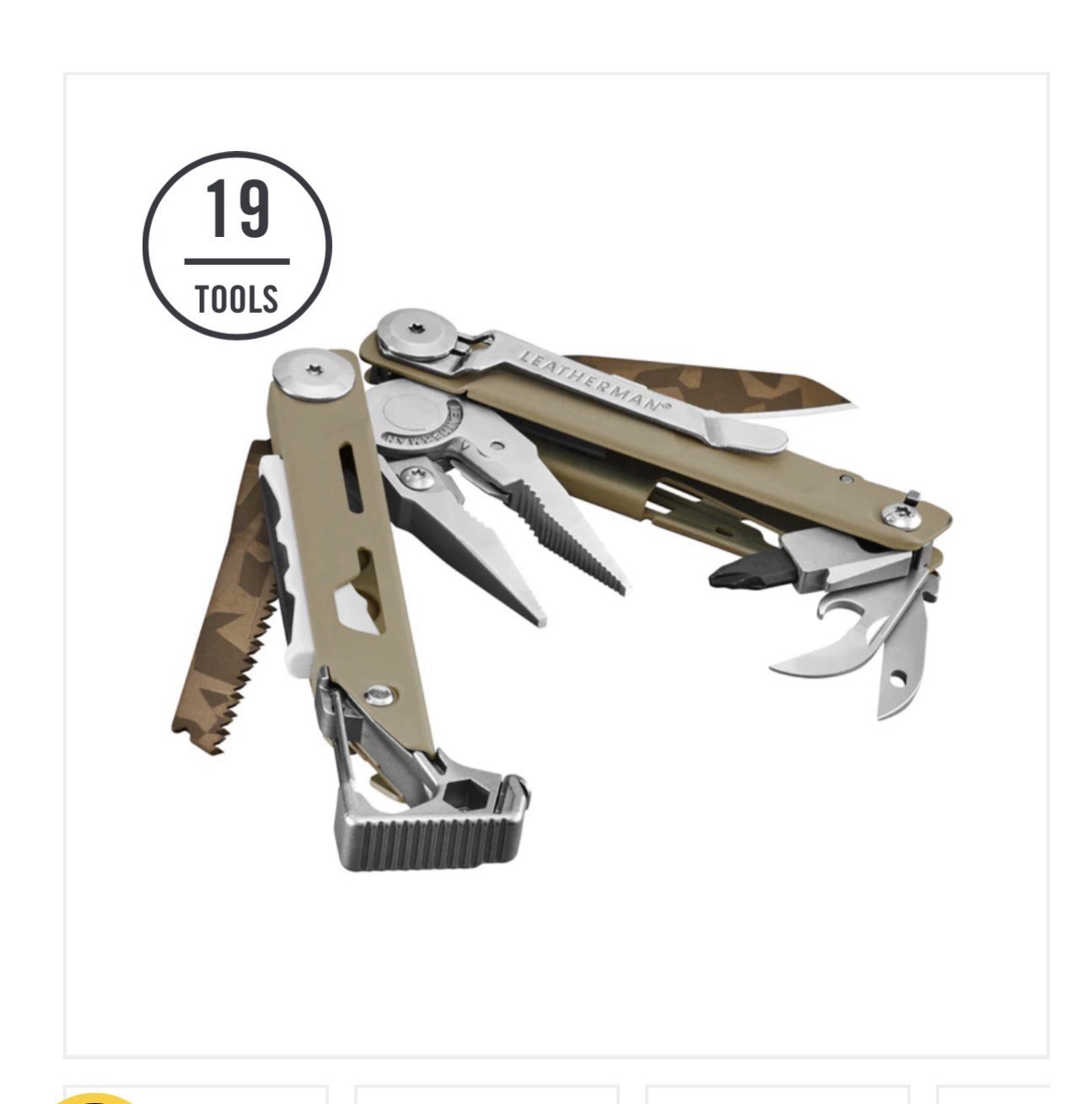 Leatherman Limited Edition Sandstorm Signal Multi-Tone Camo Cerakote