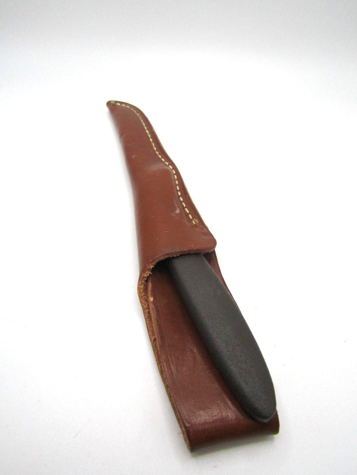 Vintage Gerber Trout & Bird Knife Original Leather Sheath Portland USA 3″ Blade