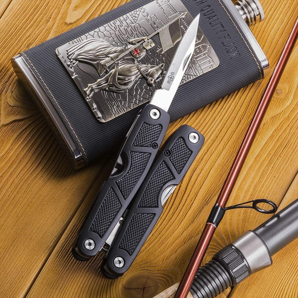 Multitool 25 in 1 Multi Tool Knife with Sheath and Bits-Survival Camping EDC