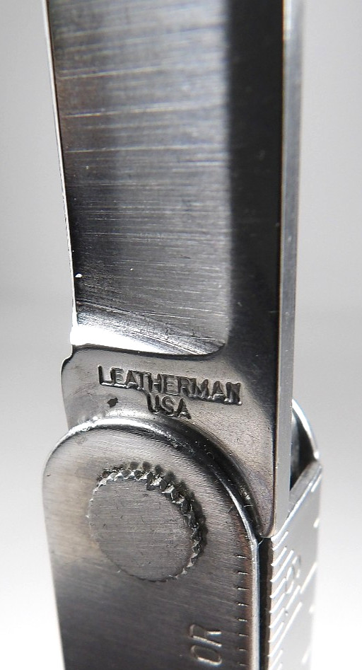 Vtg Leatherman PST Multi-Tool Portland OR TM 1325473 w/ Leather Sheath No Date
