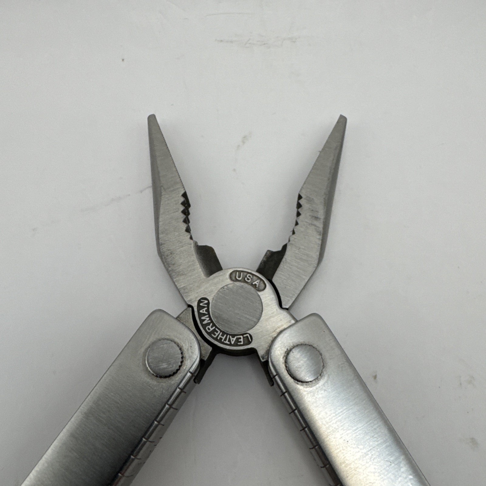 Early Vintage Leatherman Pocket Survival Tool (PST) w/ Original Leather Sheath
