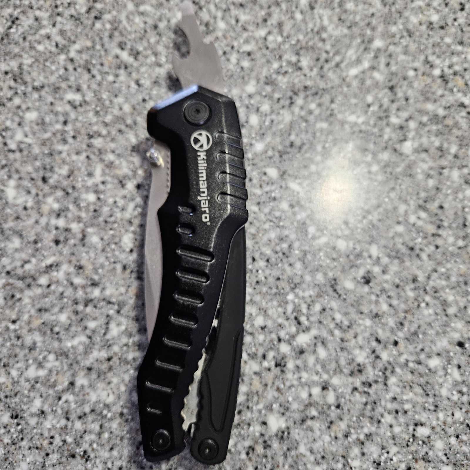 Kilimanjaro Magnus 9-in-1 XL Multi-Tool Folding with Snap Pouch. 10″ Blade Out!