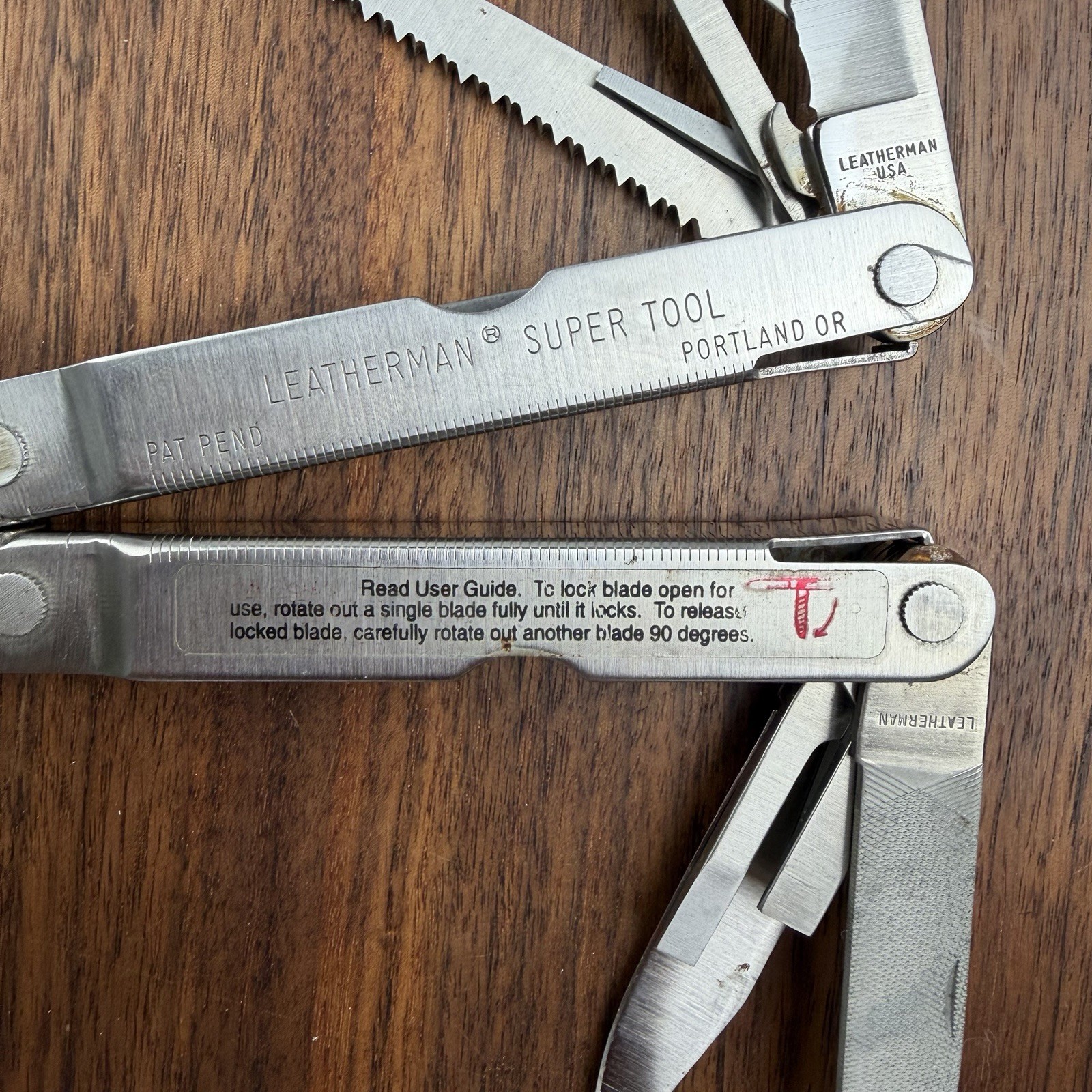 Leatherman PST ll Multi-Tool Leather Dated 0397 Portland OR USA Rare Vintage
