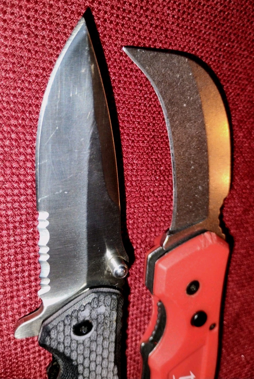 Mossy Oak multitool & razor, Milwaukee & Unbranded tactical knife 4pc lot VG